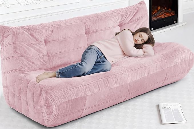 Bean Bag 3-Seater Chair Big Sofa Beanbag Chair
