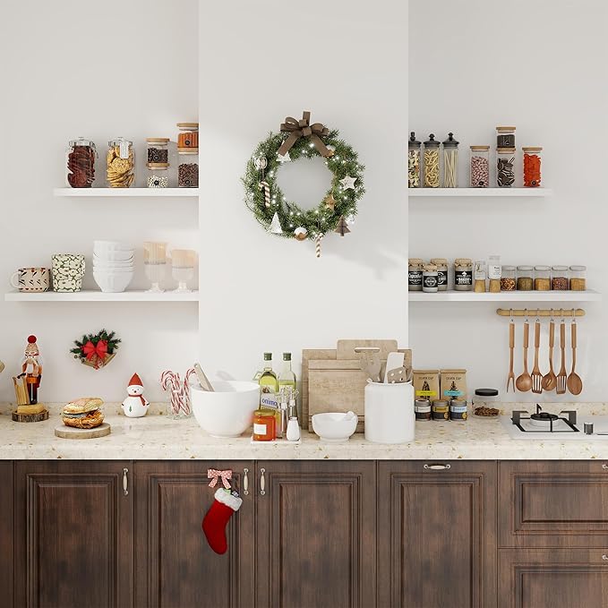 Fun Memories White Floating Shelves