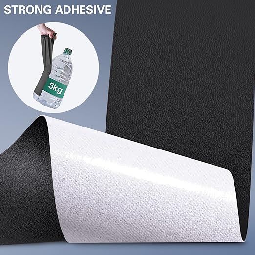 Self Adhesive Leather Repair Patch Kit, 35 in x 79 in Large Vinyl Leather