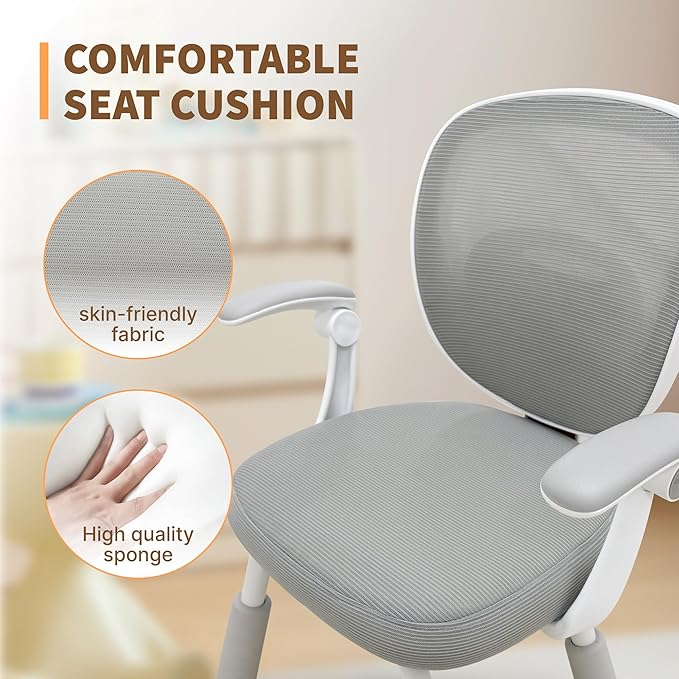 ERIYA Kids Desk Chair, Kids Study Chair, Height-Adjustable