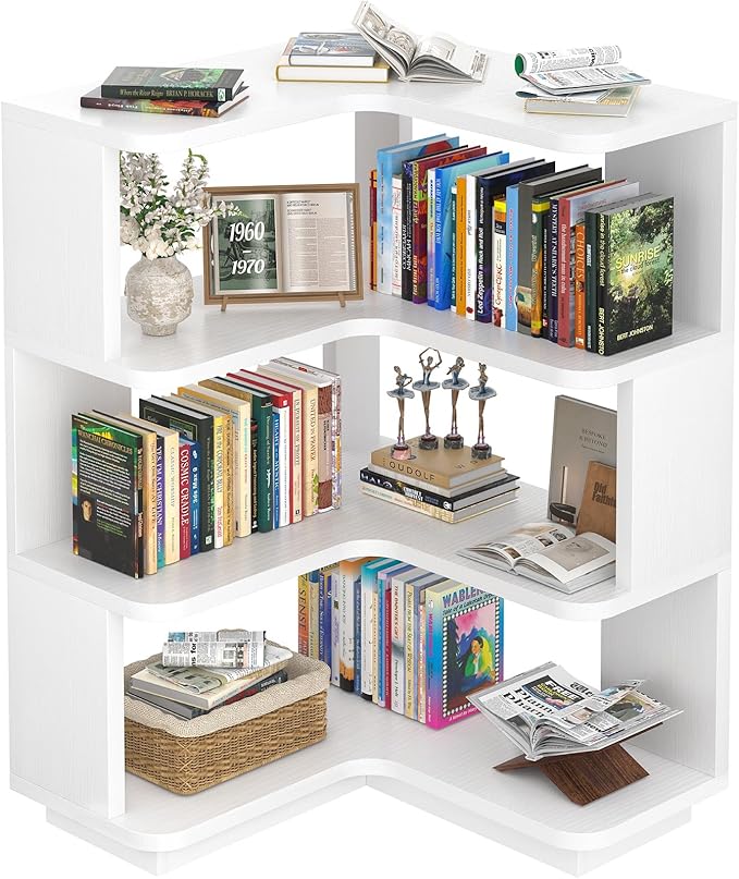Armocity Corner Book Shelf