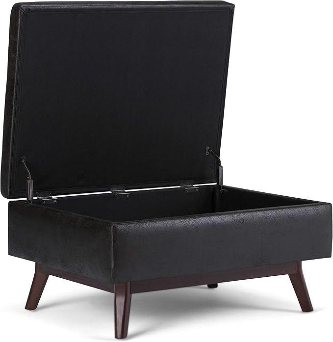 SIMPLIHOME Owen Coffee Table Storage Ottoman