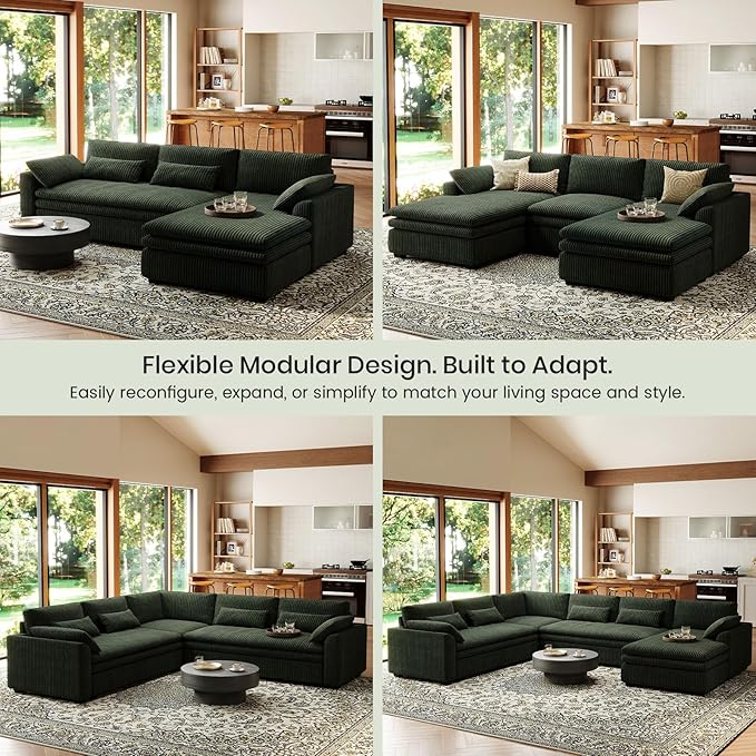 Belffin Large Modular Sectional Sofa