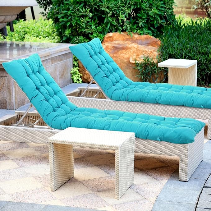 67 x 19 Inch Chaise Lounge Cushions Soft Lounge Chair Cushion Gravity Chair