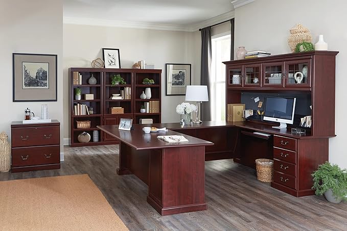 Sauder Heritage Hill Library/ Book shelf, Classic Cherry finish