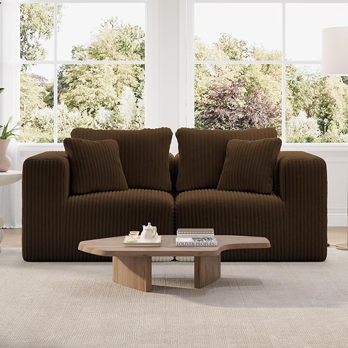 Novilla 70.8" Modular Sectional Sofa, Modern Cloud Sectional Couch