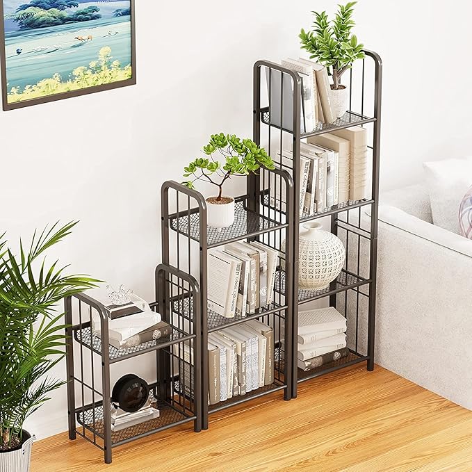 Bookshelf Storage Shelf Bookcase Freestanding Storage Stand