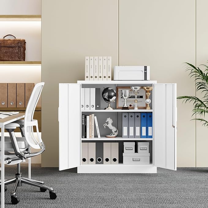 Yizosh Metal Garage Storage Cabinet