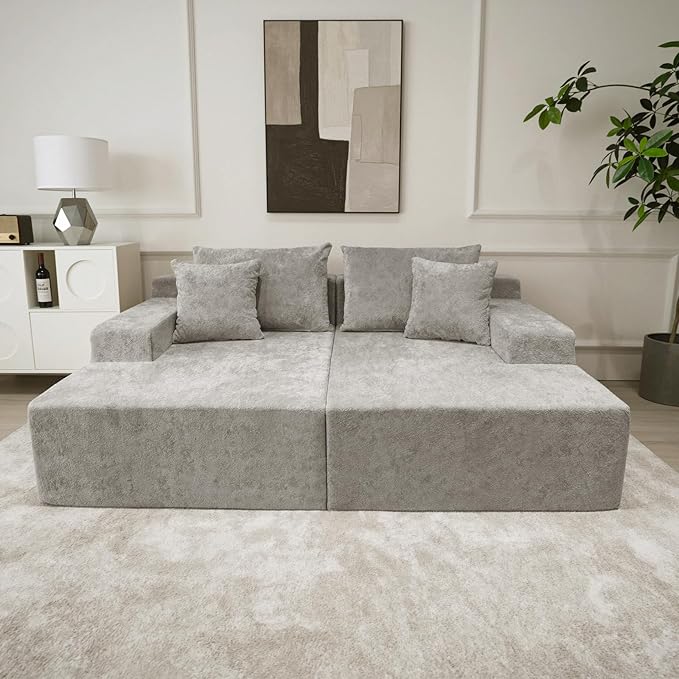 SYTOPIA Loveseat Chaise Lounge