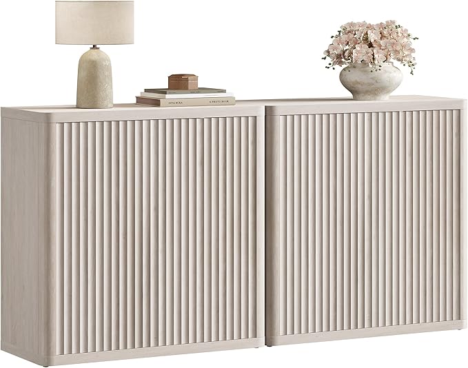 SICOTAS Buffet Cabinet with Storage 69.2" Sideboard Accent Modern Credenza with