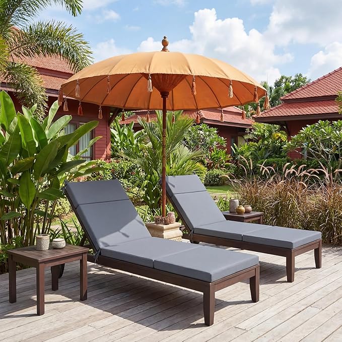 Patelai 2 Set Outdoor Chaise Lounge Cushions