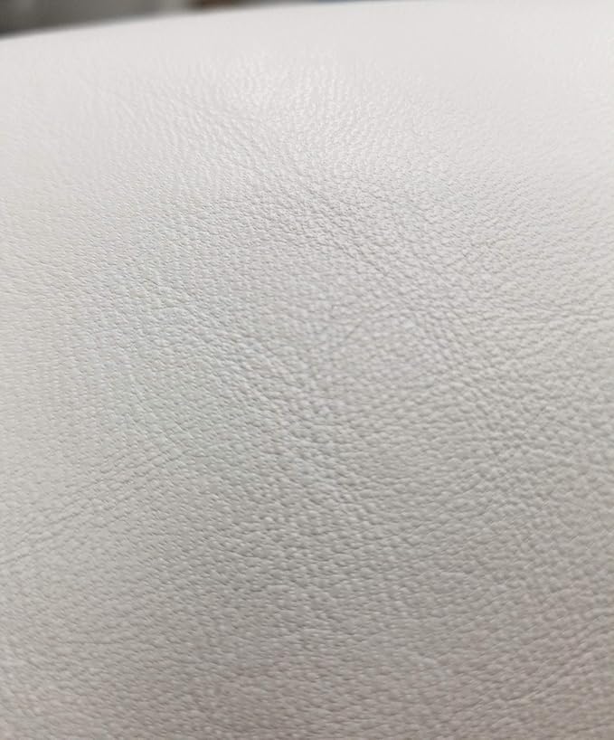 NAT Leathers | White Soft Faux Vegan Leather PU | 3 Yard Cut by The Yard |