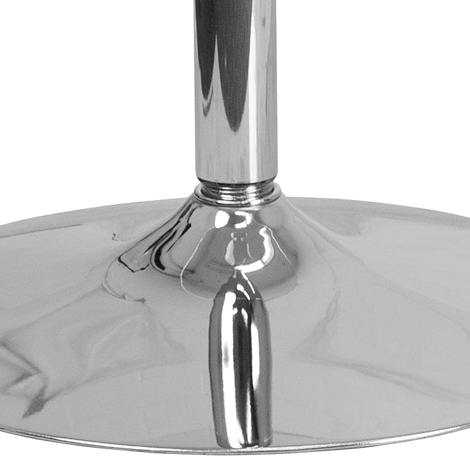 Flash Furniture Kenneth Commercial 23.5" Round Tempered Glass Table