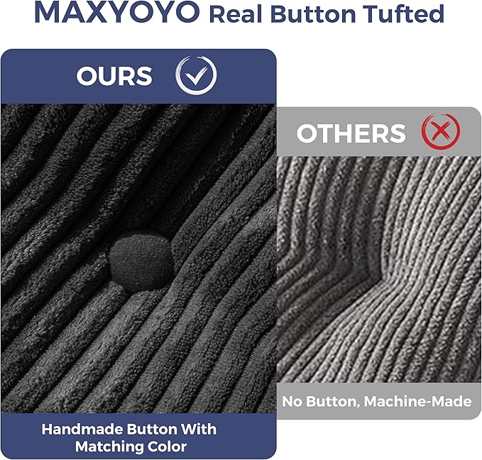 MAXYOYO Folding Sofa Bed, Convertible Sleeper Chair