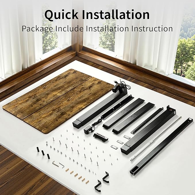 BIZUM 40x24 Inch Electric Standing Desk