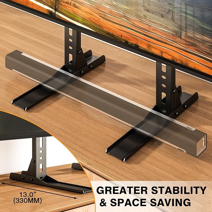 TAVR Universal Table Top TV Stand Mount, TV Legs