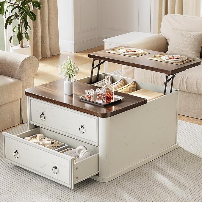 Memobarco 31.5" Lift Top Coffee Table