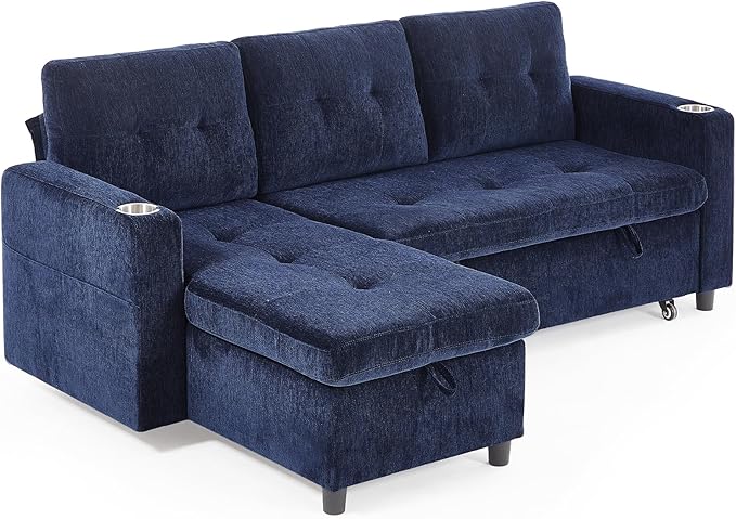 ONBRILL Sleeper Sofa, Pull Out Couch Bed
