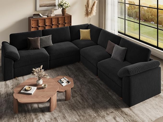 EASE MOOSE Oversized Modular Sectional Sofa, Extra Large L Shape Sectional