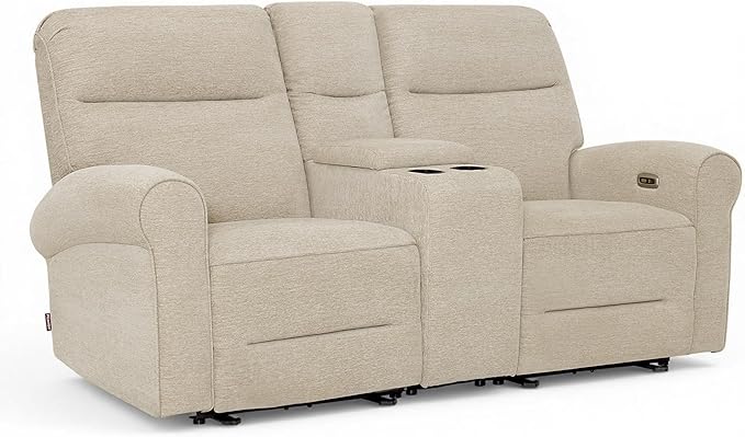 MCombo 78.3" Wall Hugger Power Loveseat Recliner Sofa