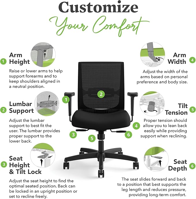 HON Convergence Ergonomic Office Chair