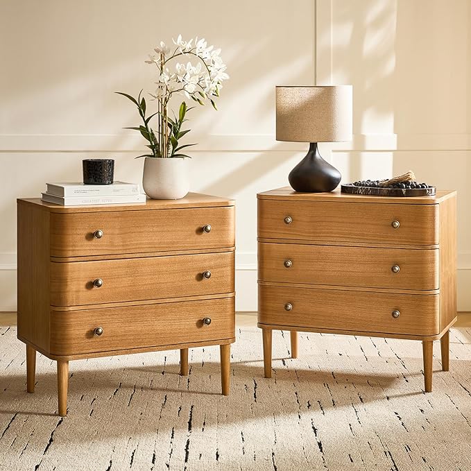 HULALA HOME Modern End Table Set of 2