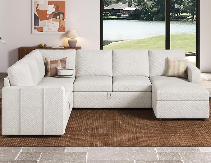 Belffin Modular Sectional Sleeper Sofa