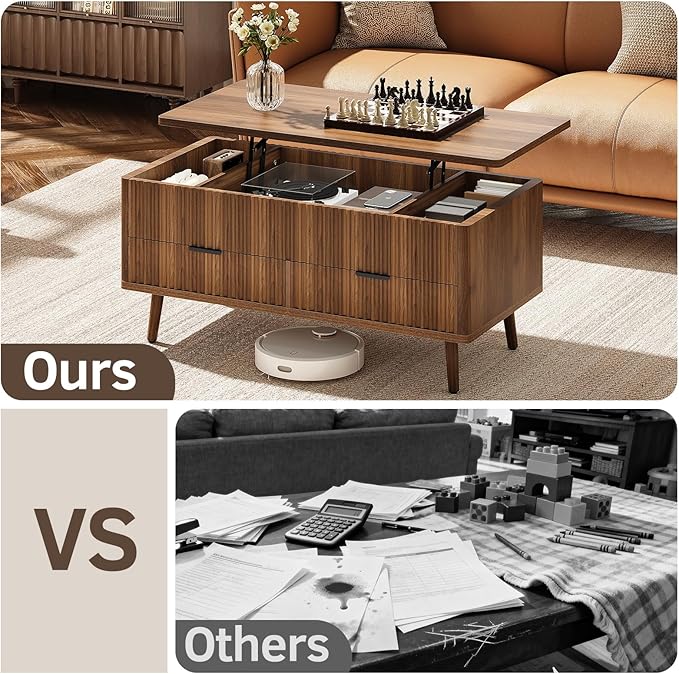Lift Top Coffee Table with Storage