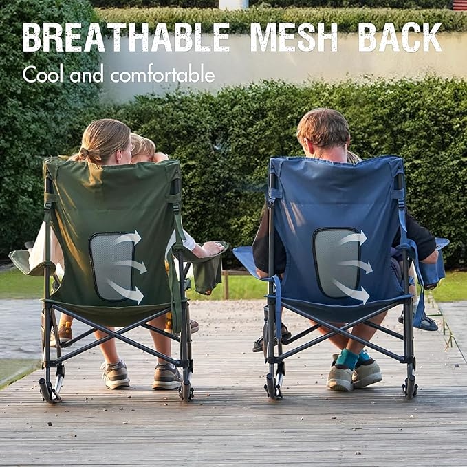 Portal Outdoor Rocking Chair Camping Folding Portable Rocker