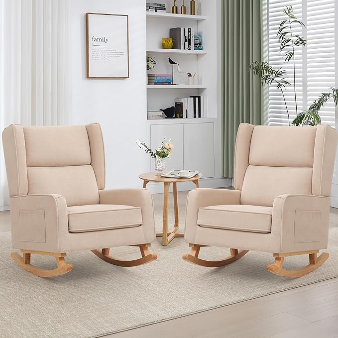 HCHAIRH Nursery Rocking Chairs, Rocking Chair Nursery