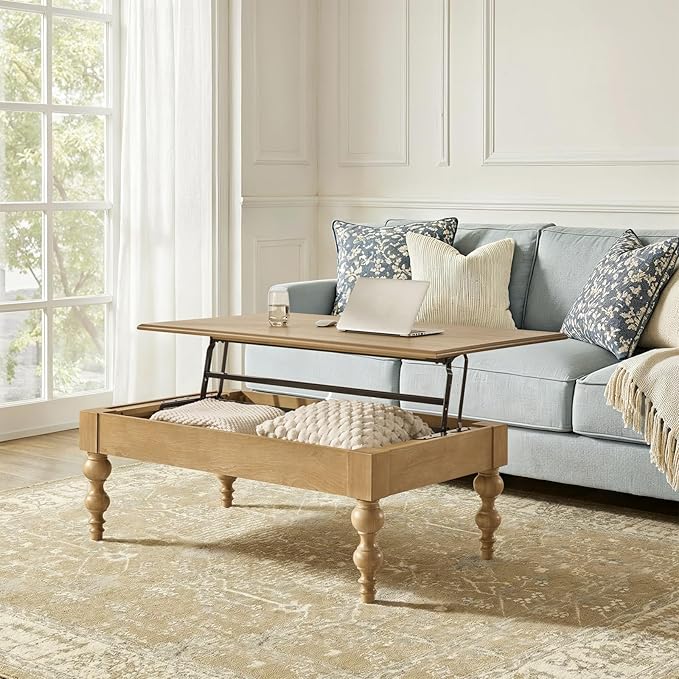 HULALA HOME Coffee Table Lift Top