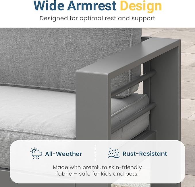 Wisteria Lane Metal Patio Furniture Set