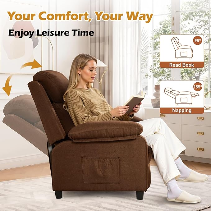 Korser Recliner Chair, Living Room Chairs