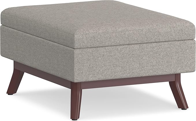 SIMPLIHOME Owen Coffee Table Storage Ottoman