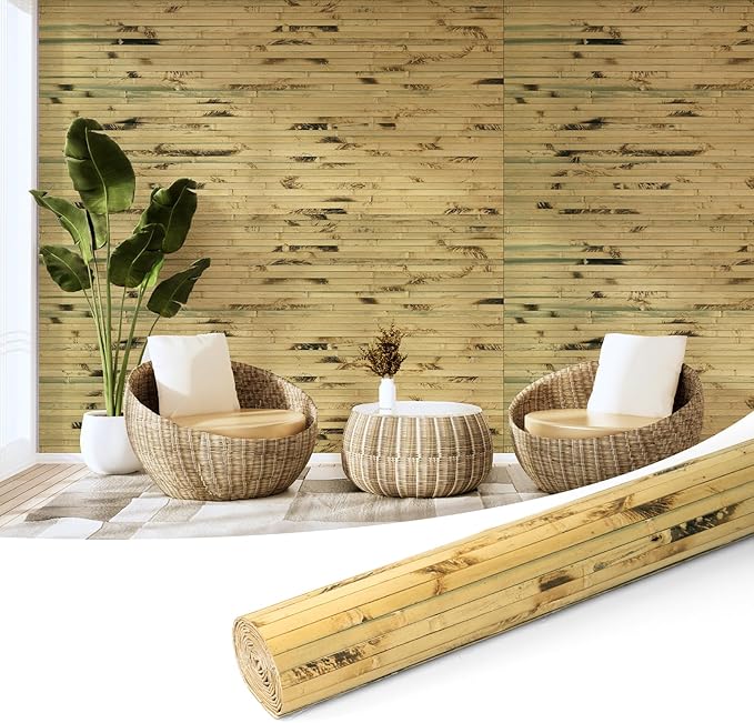 Art3d Natural Bamboo Wall Panel