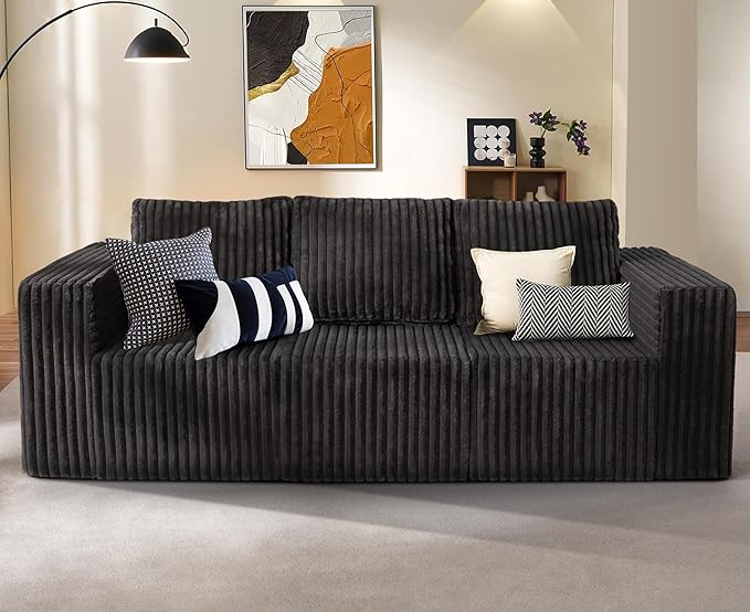 Modular Sectional Sofa 3-Seater Modular Couch