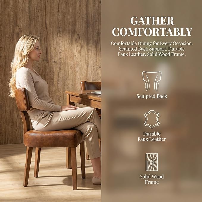 VESCASA Upholstered Dining Chairs