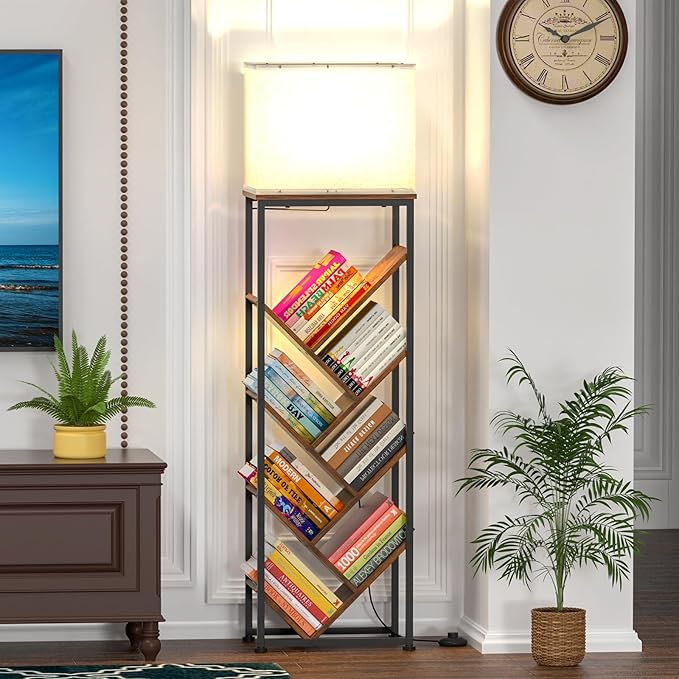 Cutogxon Tree Bookshelf with Light