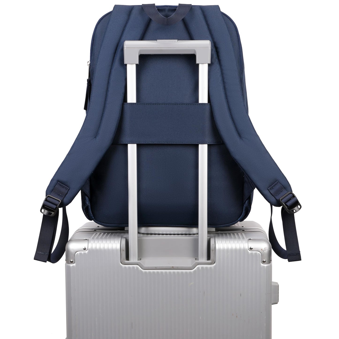 abshoo 34L Big Student Backpack for School Water Resistant Lightweight College Bookbag Travel Backpack (Navy)