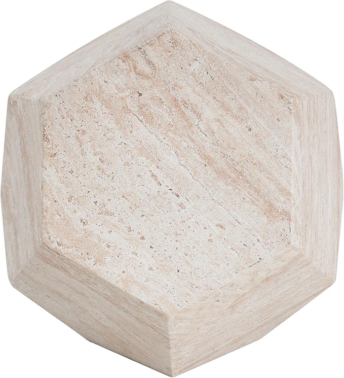 Christopher Knight Home Jayme 18.75" Indoor Outdoor Hexagonal Accent Side Table