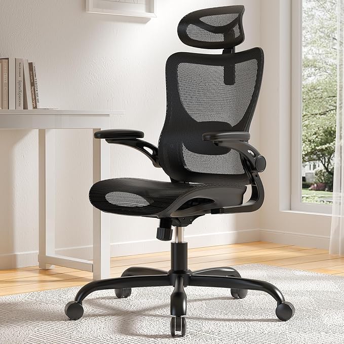 Marsail Ergonomic Mesh Office Chair High Back Home Office Desk Chair