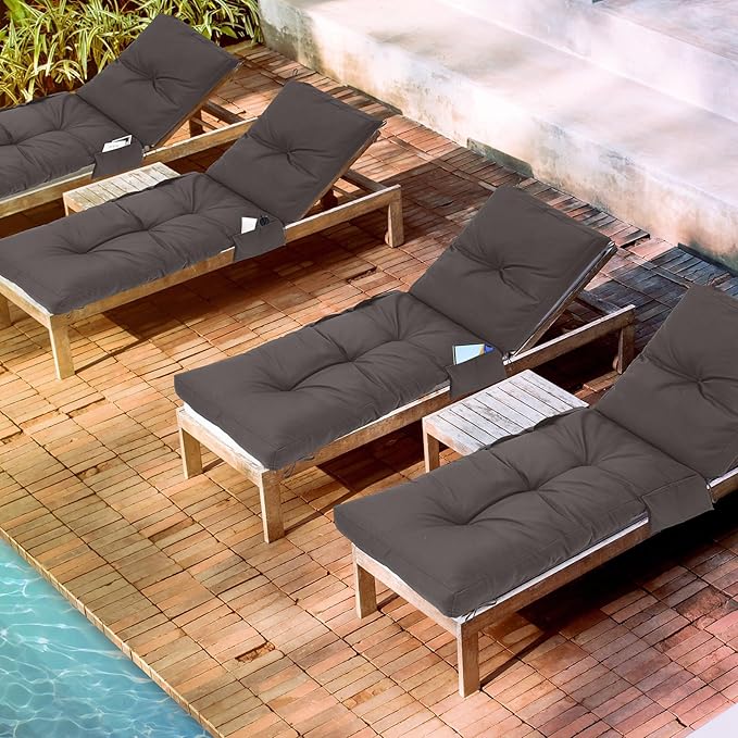 Kigley Outdoor Chaise Lounge Cushions