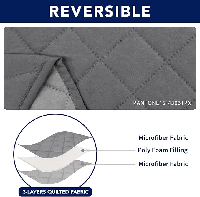 PureFit Water Resistant Reversible Sofa Covers