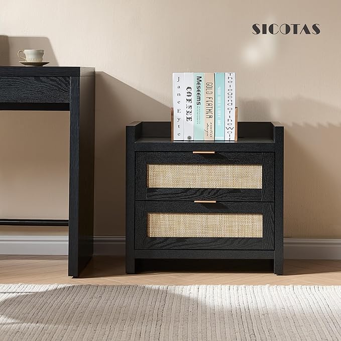SICOTAS Night Stand Bedside Table