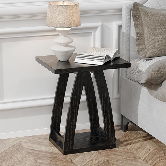 FROMJBEST End Tables Living Room, Side Table Beside Sofa, Nightstand