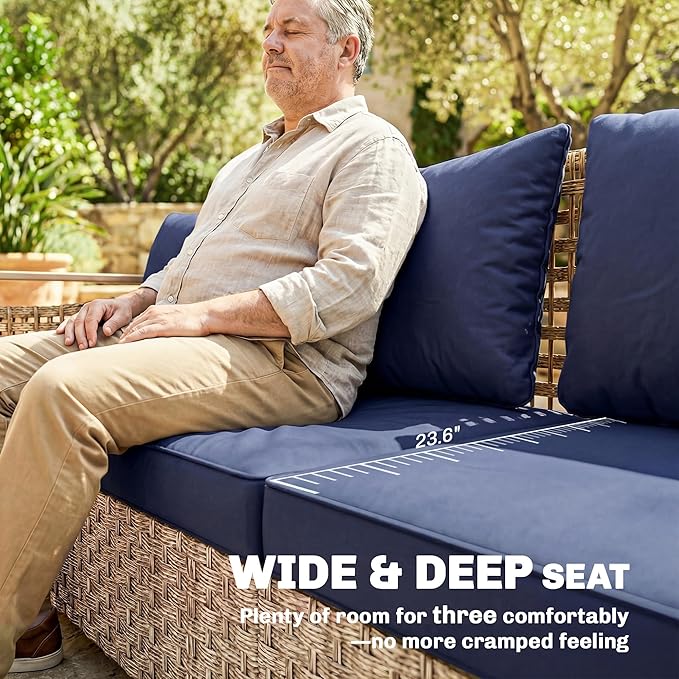 Outsunny Outdoor Patio Couch