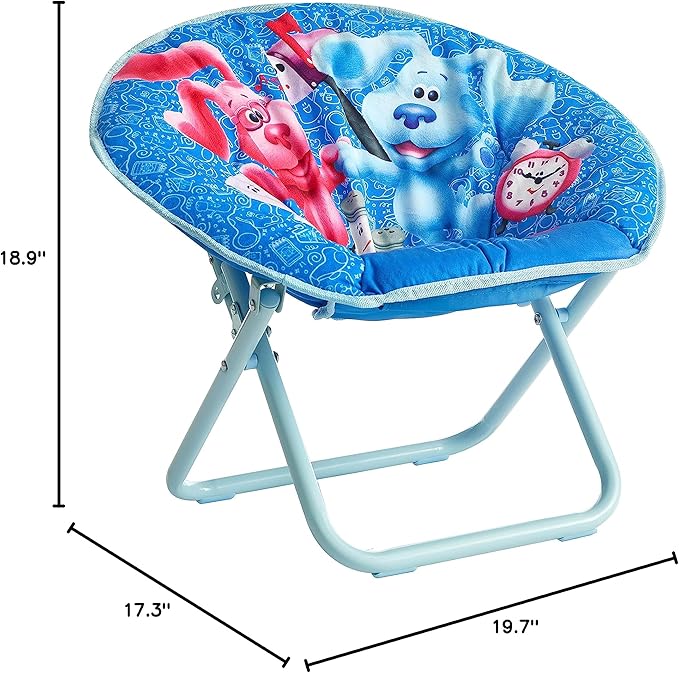 Nickelodeon Blues Clues Toddler 19” Folding Saucer Chair