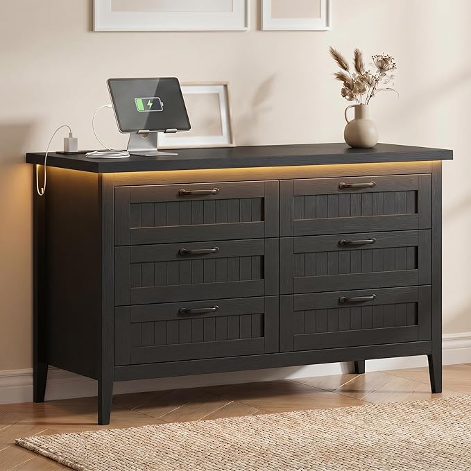 GarveeLife 6 Drawer Dresser