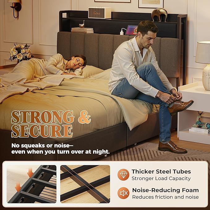 PRAISUN Bed Frame Full Size