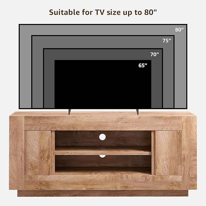 OKD Modern 70" TV Stand, Entertainment Center